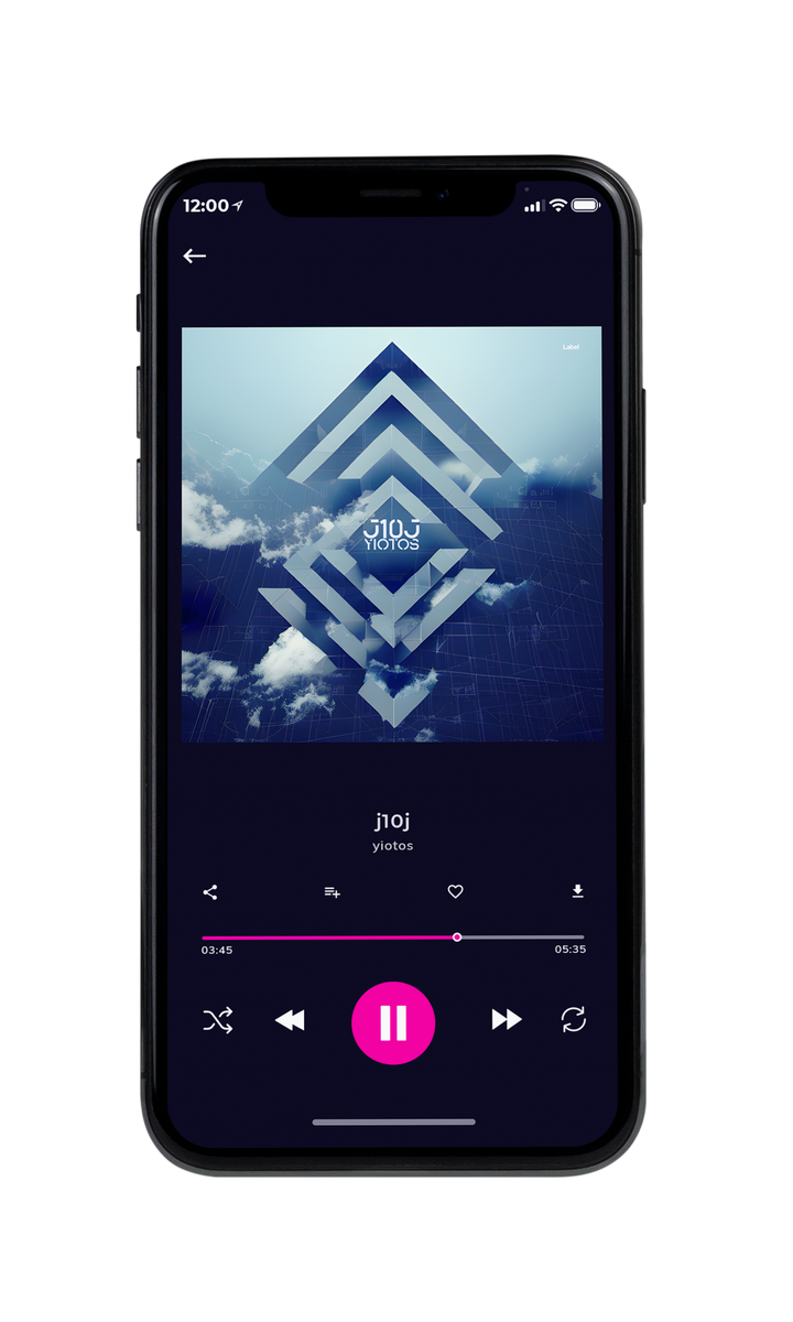 Tablet view of Premade Pop Album Cover - Nebula #22444 | AlbumArtZone*