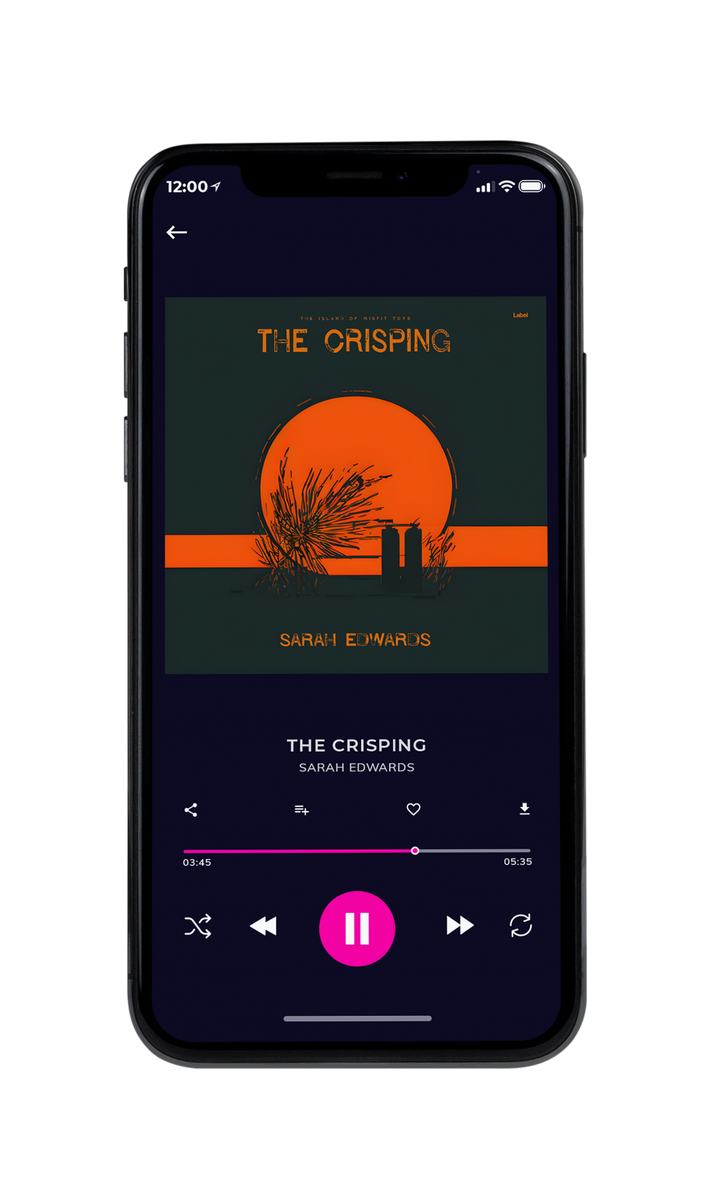 Tablet view of Premade Country & Acoustic Album Cover - Christine #22508 | AlbumArtZone*