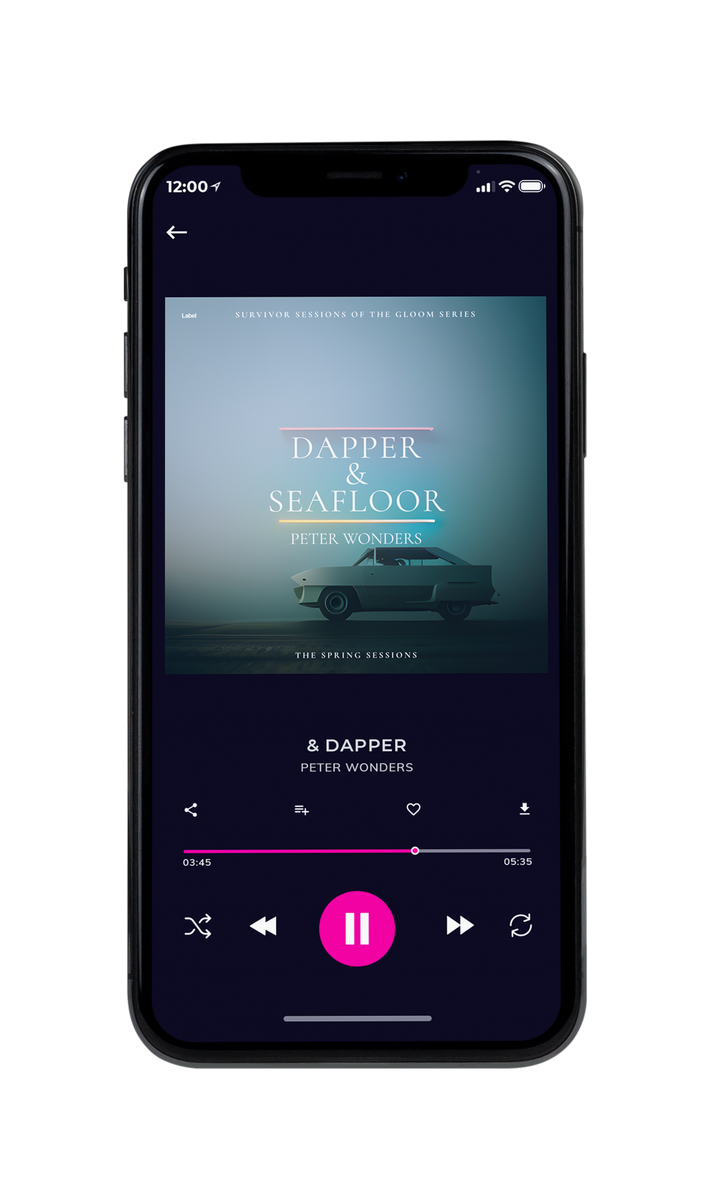Tablet view of Premade Country & Acoustic Album Cover - Cascade #22547 | AlbumArtZone*