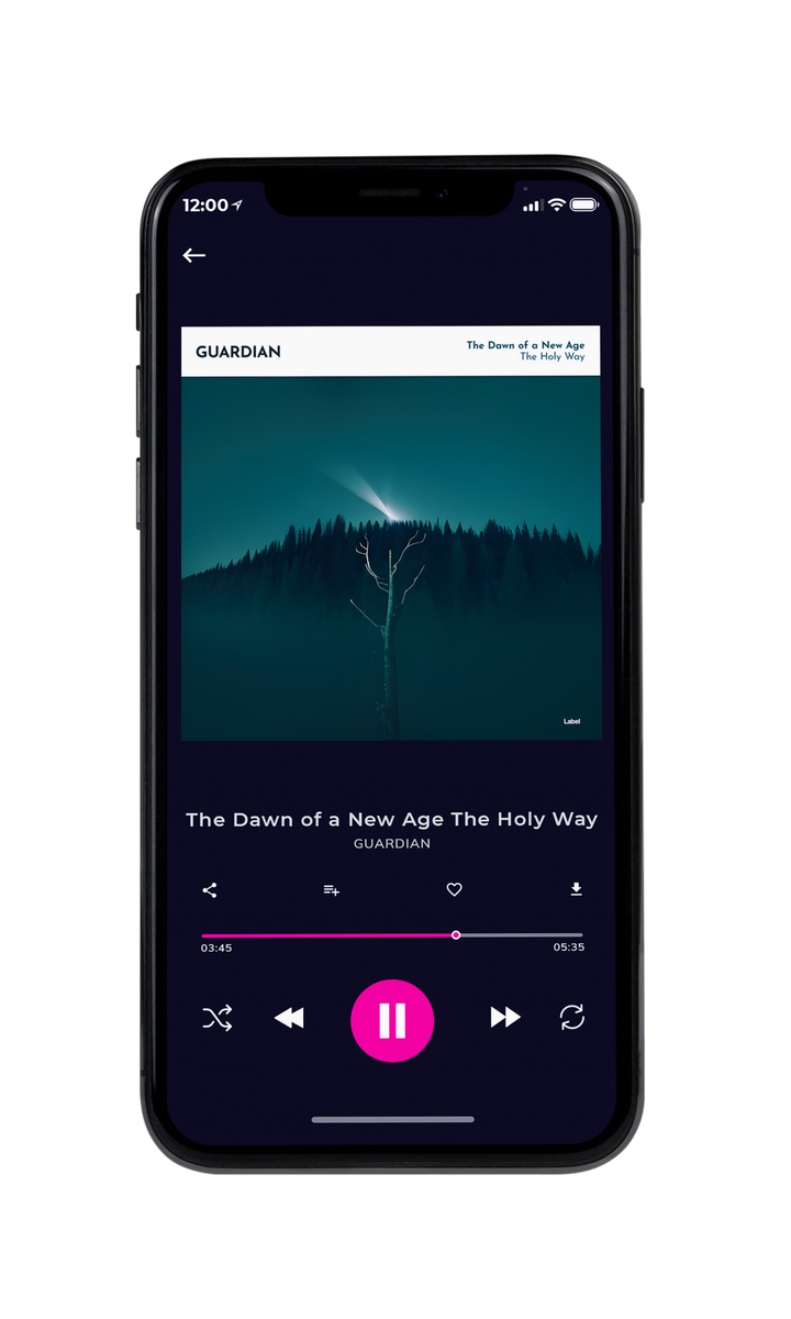 Tablet view of Premade Classical & Romantic Music Album Cover - Big Stone #22548 | AlbumArtZone*