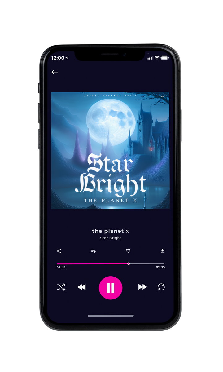 Tablet view of Premade Indie & Folk Music Album Cover - Kashmir Blue #22572 | AlbumArtZone*