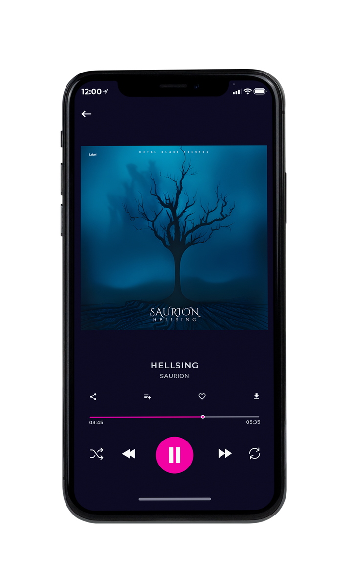 Tablet view of Premade Heavy Metal & Gothic Metal Album Cover - Chathams Blue #22579 | AlbumArtZone*