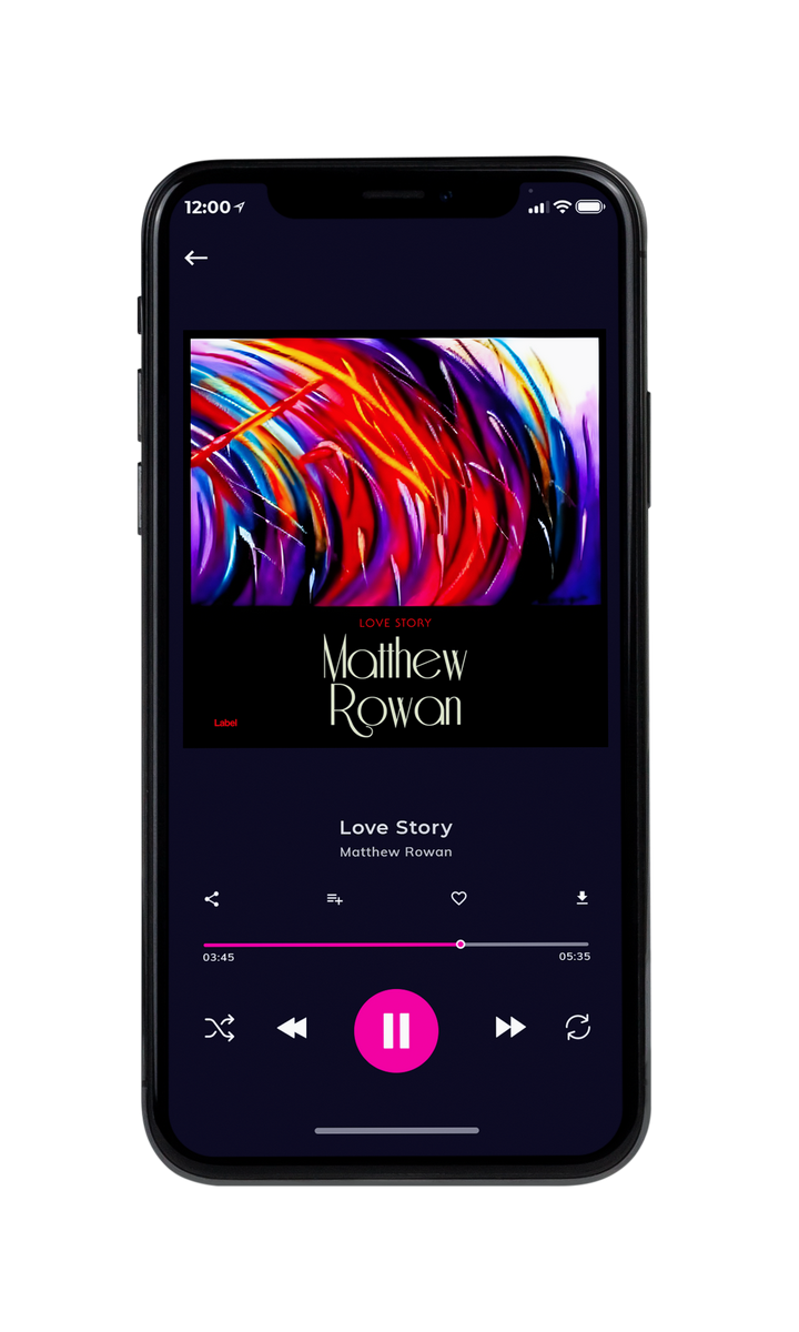 Tablet view of Premade Contemporary Music Album Cover - Asphalt #22606 | AlbumArtZone*