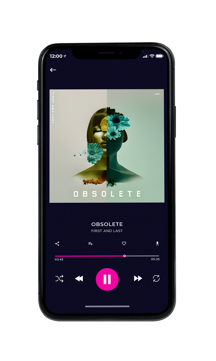Tablet view of Premade Pop Album Cover - Clay Ash #22611 | AlbumArtZone*