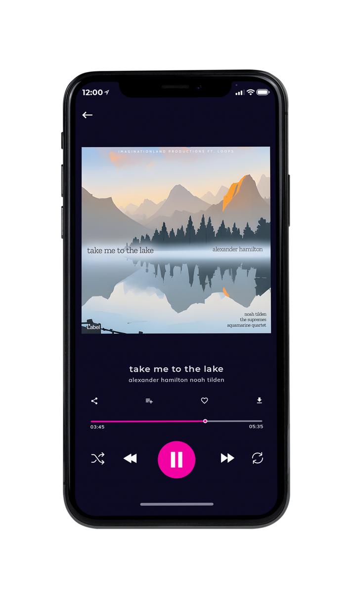 Tablet view of Premade Indie & Folk Music Album Cover - Gray Nickel #22655 | AlbumArtZone*