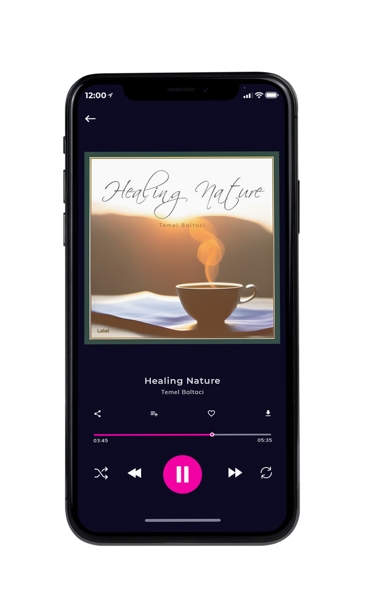Tablet view of Premade Podcast Album Cover - Tobacco Brown #22676 | AlbumArtZone*