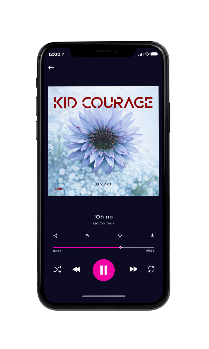 Tablet view of Premade Electronica & Ambient Album Cover - Botticelli #22677 | AlbumArtZone*