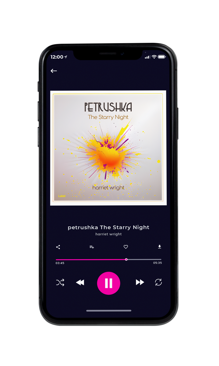 Tablet view of Premade Country & Acoustic Album Cover - Pearl Bush #22678 | AlbumArtZone*