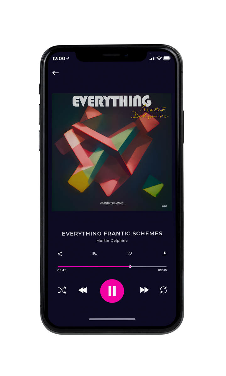 Tablet view of Premade EDM, House & Dub Album Cover - Shark #22685 | AlbumArtZone*