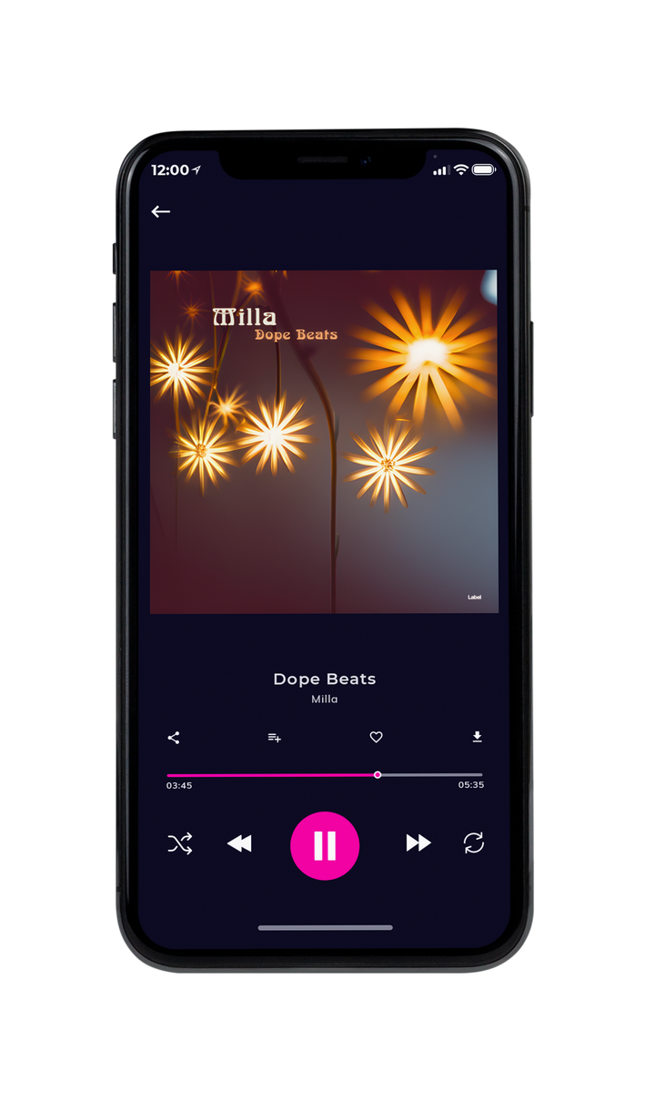 Tablet view of Premade Electronica & Ambient Album Cover - Congo Brown #22694 | AlbumArtZone*