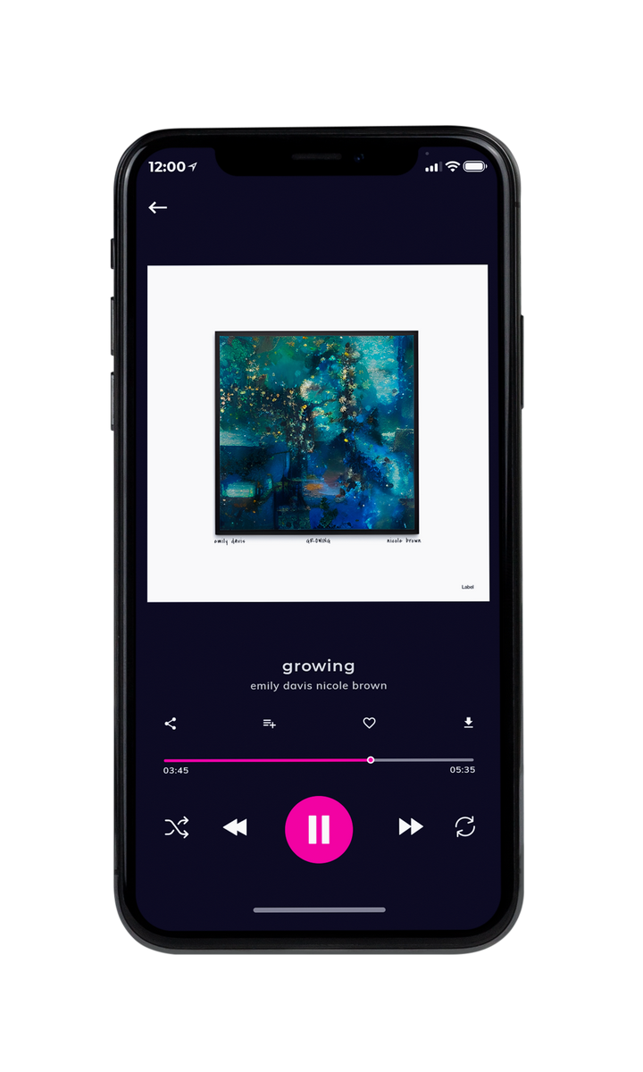 Tablet view of Premade Pop Album Cover - Blue Dianne #22728 | AlbumArtZone*