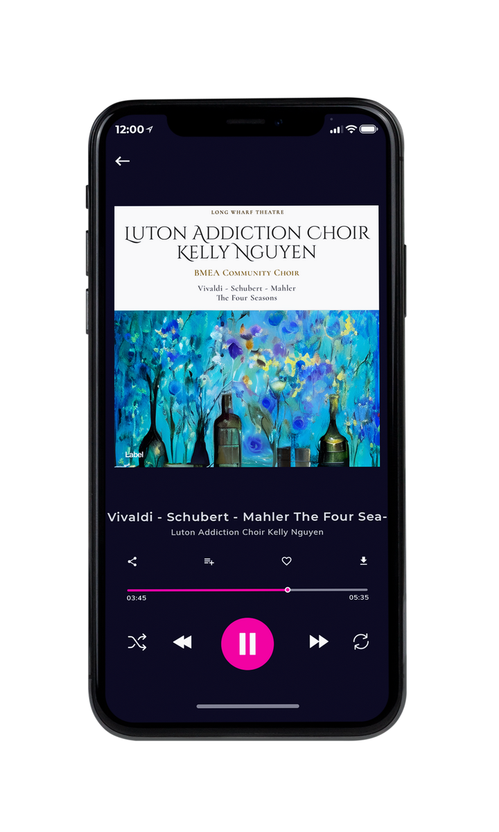Tablet view of Premade Contemporary Music Album Cover - Hippie Blue #22732 | AlbumArtZone*