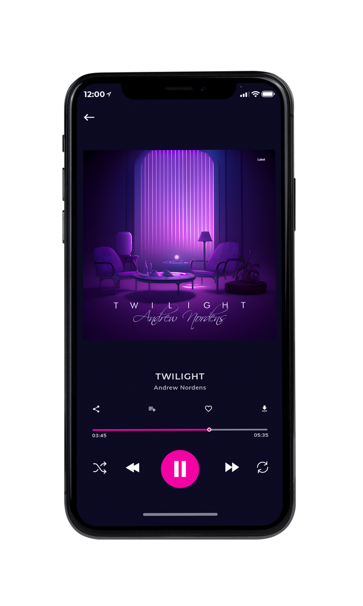 Tablet view of Premade EDM, House & Dub Album Cover - Violet #22763 | AlbumArtZone*