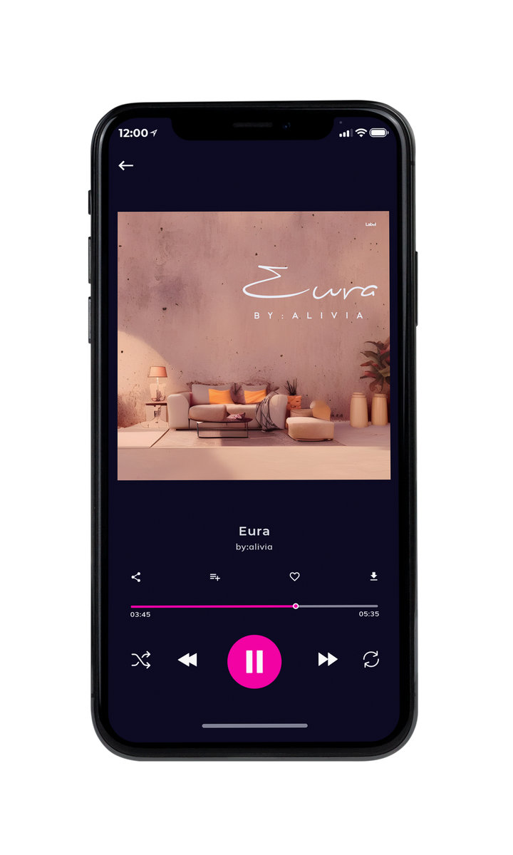 Tablet view of Premade Electronica & Ambient Album Cover - Brandy Rose #22766 | AlbumArtZone*