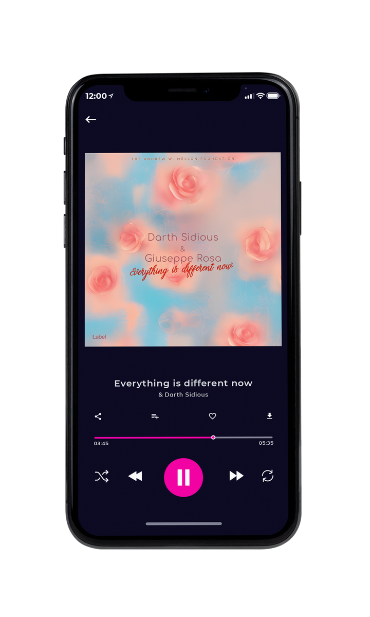 Tablet view of Premade Country & Acoustic Album Cover - Soft Amber #22823 | AlbumArtZone*