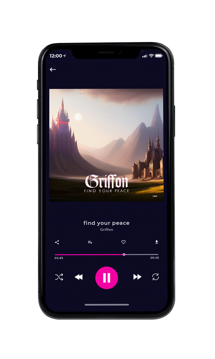 Tablet view of Premade Early Music Album Cover - Soft Amber #22857 | AlbumArtZone*