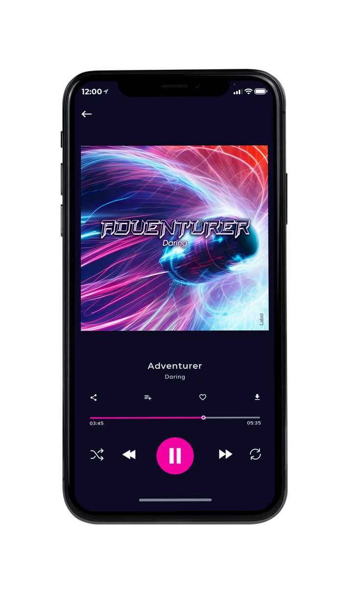 Tablet view of Premade EDM, House & Dub Album Cover - Trendy Pink #22865 | AlbumArtZone*