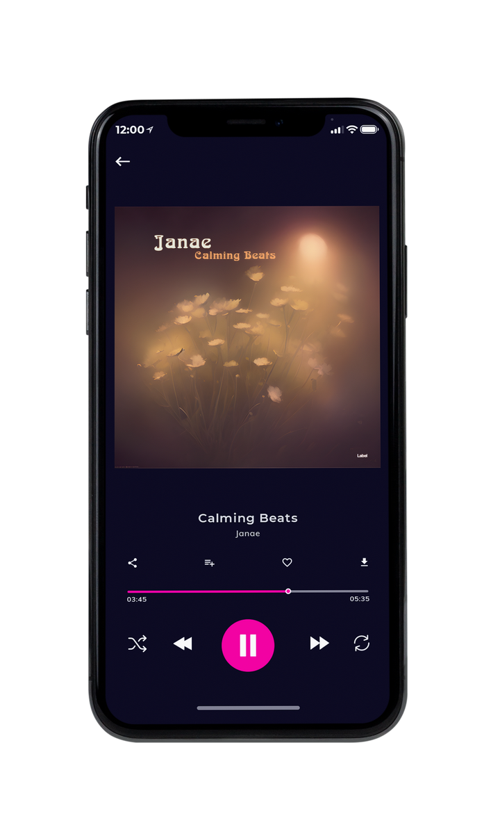 Tablet view of Premade Electronica & Ambient Album Cover - Rock #22874 | AlbumArtZone*