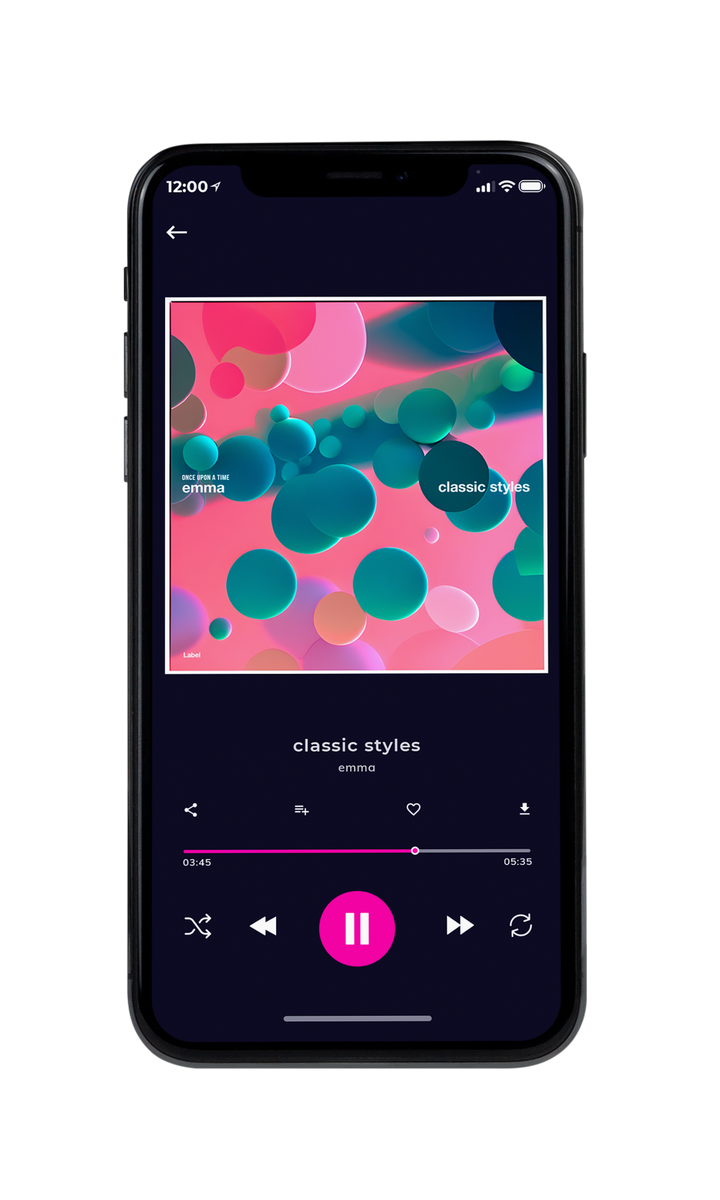 Tablet view of Premade EDM, House & Dub Album Cover - Deep Blush #22882 | AlbumArtZone*