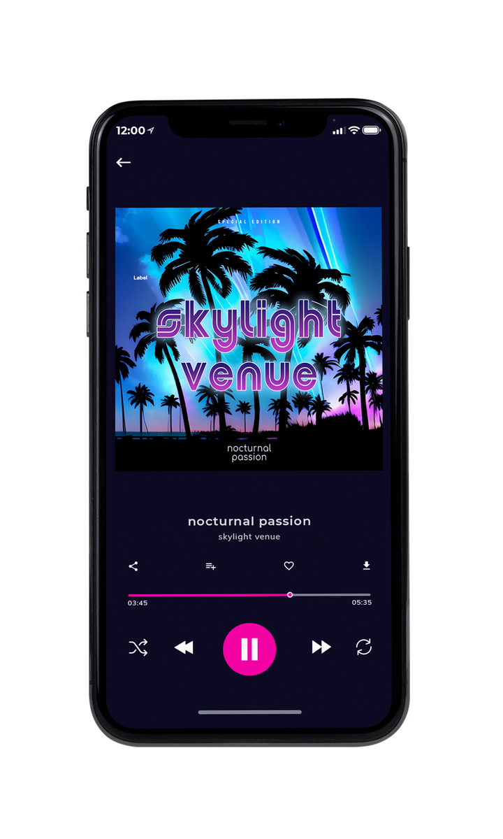 Tablet view of Premade Dance & House Album Cover - Prelude #22912 | AlbumArtZone*