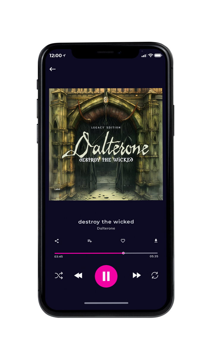 Tablet view of Premade Early Music Album Cover - Rangitoto #22917 | AlbumArtZone*