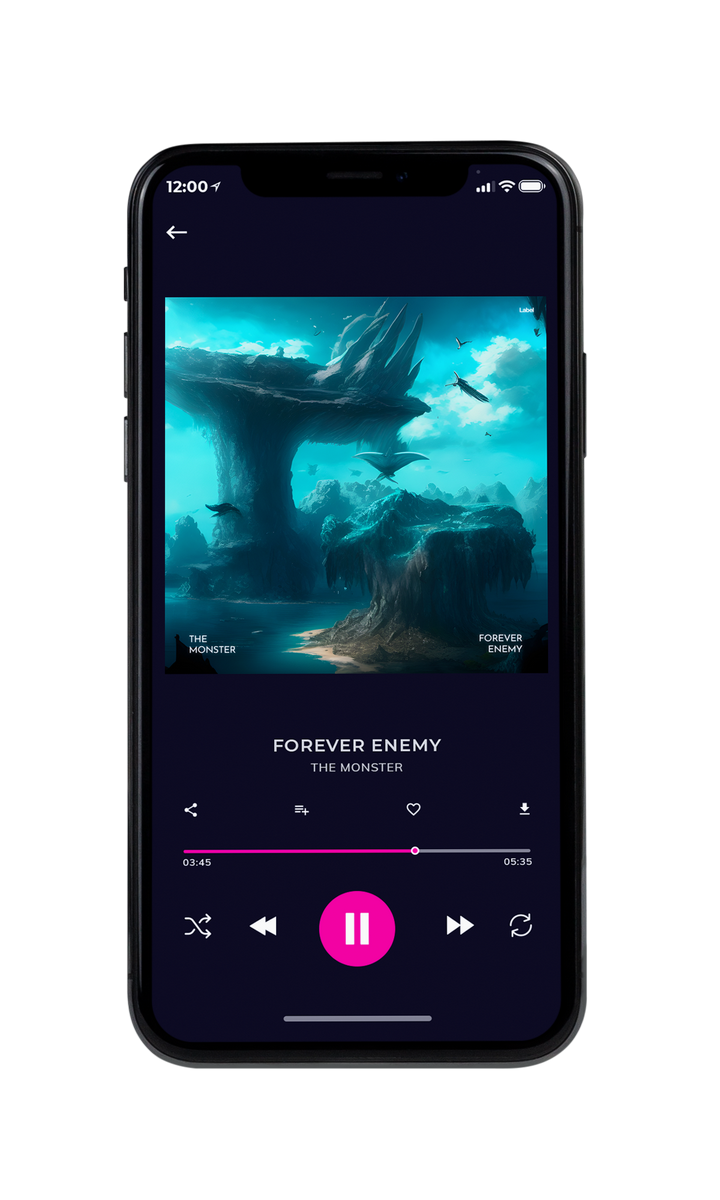 Tablet view of Premade Dance & House Album Cover - Nile Blue #22929 | AlbumArtZone*
