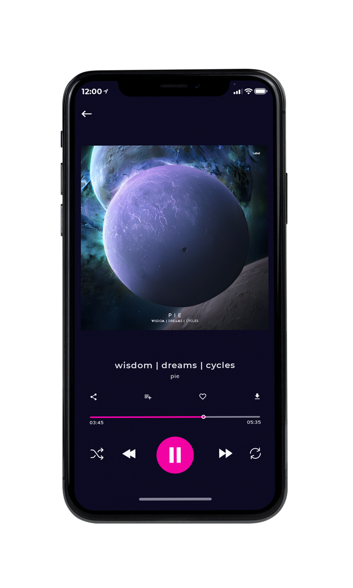 Tablet view of Premade EDM, House & Dub Album Cover - Ebony Clay #22975 | AlbumArtZone*