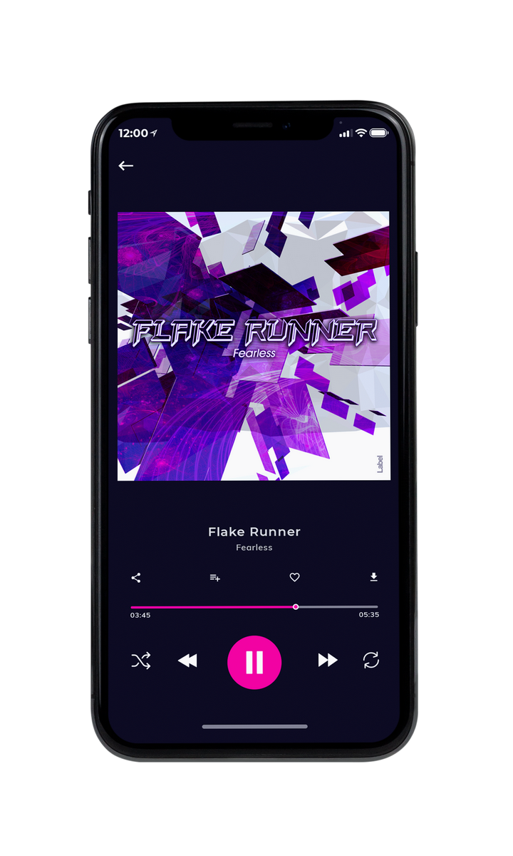 Tablet view of Premade Contemporary Music Album Cover - Persian Indigo #22986 | AlbumArtZone*