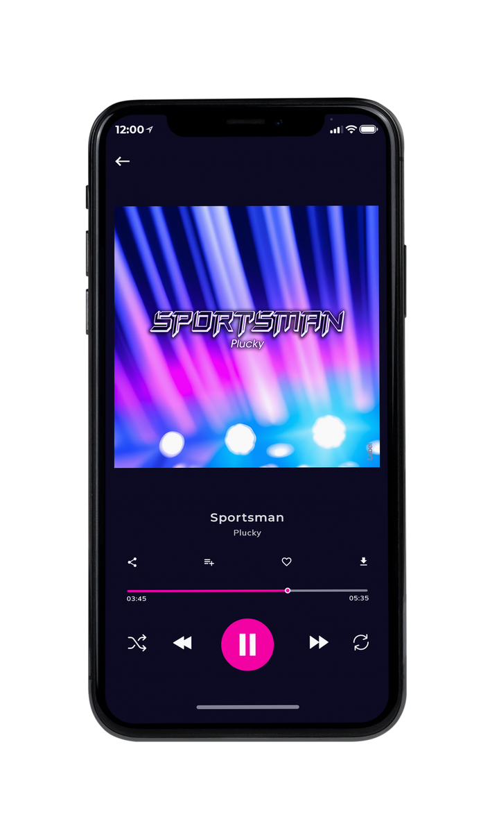 Tablet view of Premade EDM, House & Dub Album Cover - Royal Blue #22994 | AlbumArtZone*