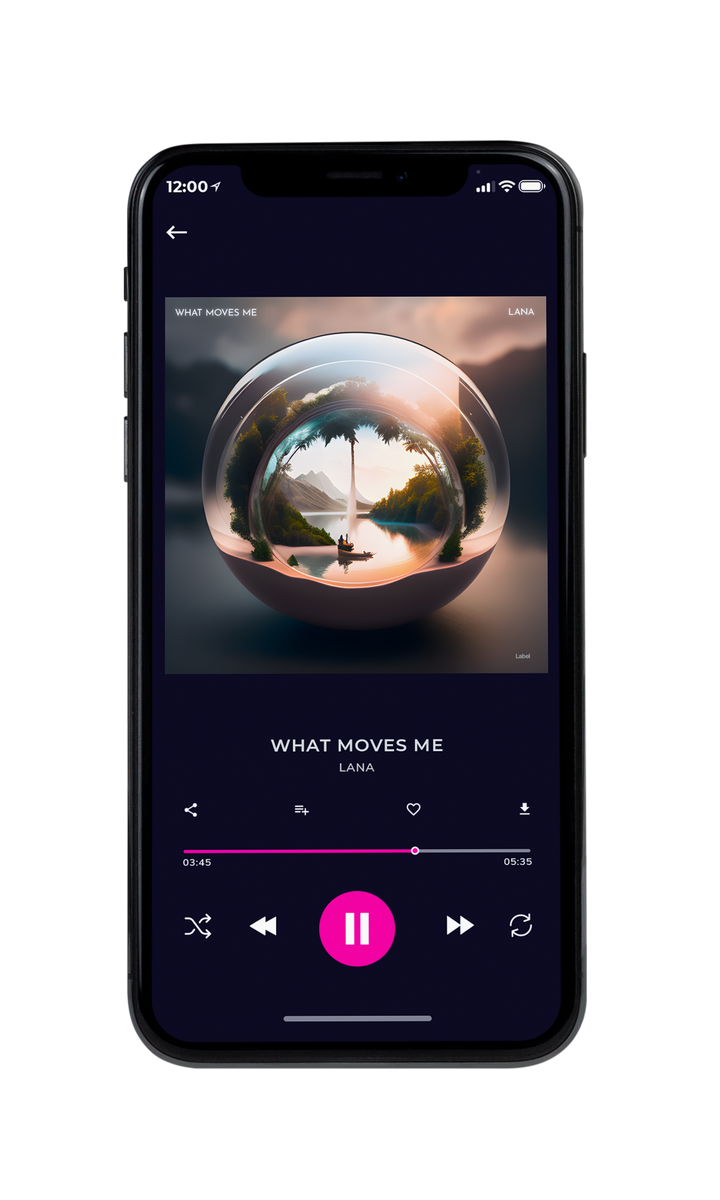 Tablet view of Premade Dance & House Album Cover - Akaroa #23030 | AlbumArtZone*