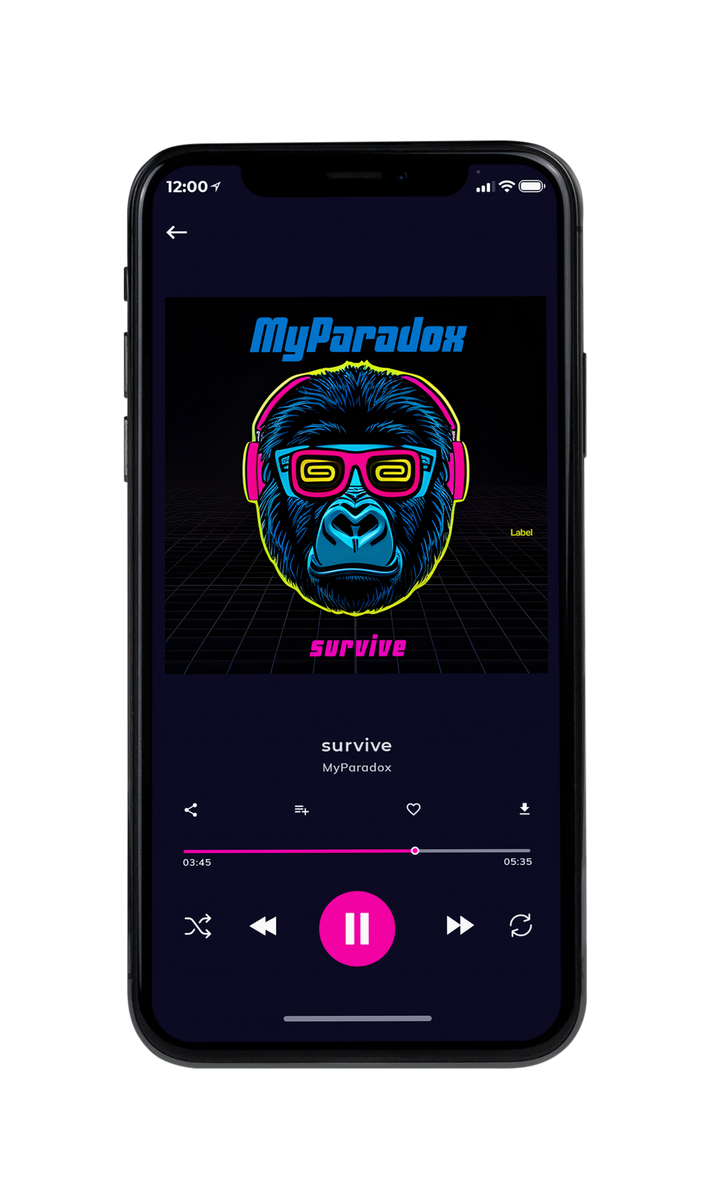 Tablet view of Premade Podcast Album Cover - Bunker #23044 | AlbumArtZone*