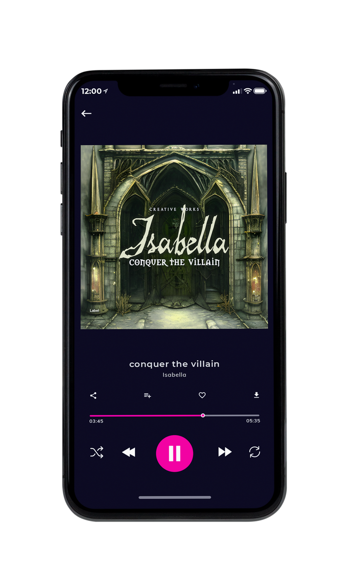 Tablet view of Premade Early Music Album Cover - Rangitoto #23075 | AlbumArtZone*