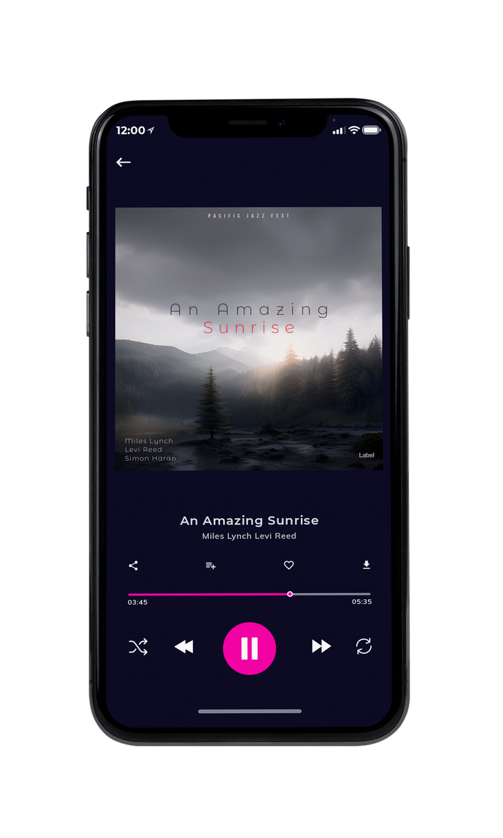 Tablet view of Premade Indie & Folk Music Album Cover - Dove Gray #23087 | AlbumArtZone*