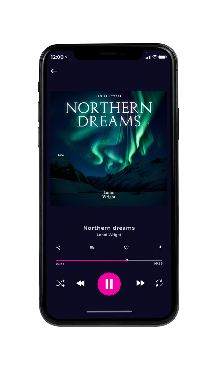 Tablet view of Premade Contemporary Music Album Cover - Firefly #23106 | AlbumArtZone*