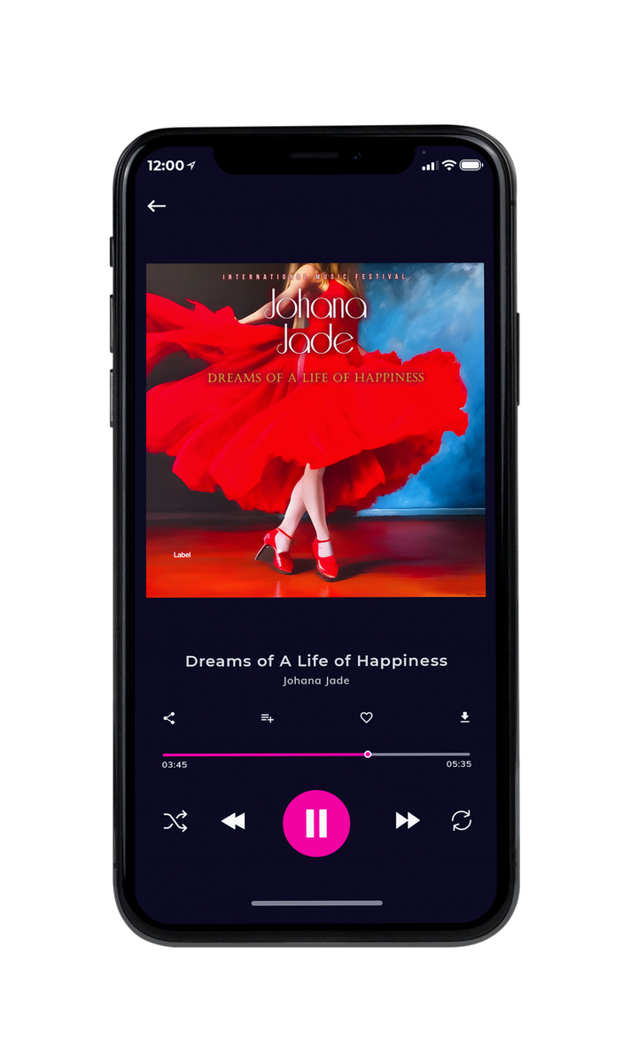 Tablet view of Premade Early Music Album Cover - Crimson #23126 | AlbumArtZone*