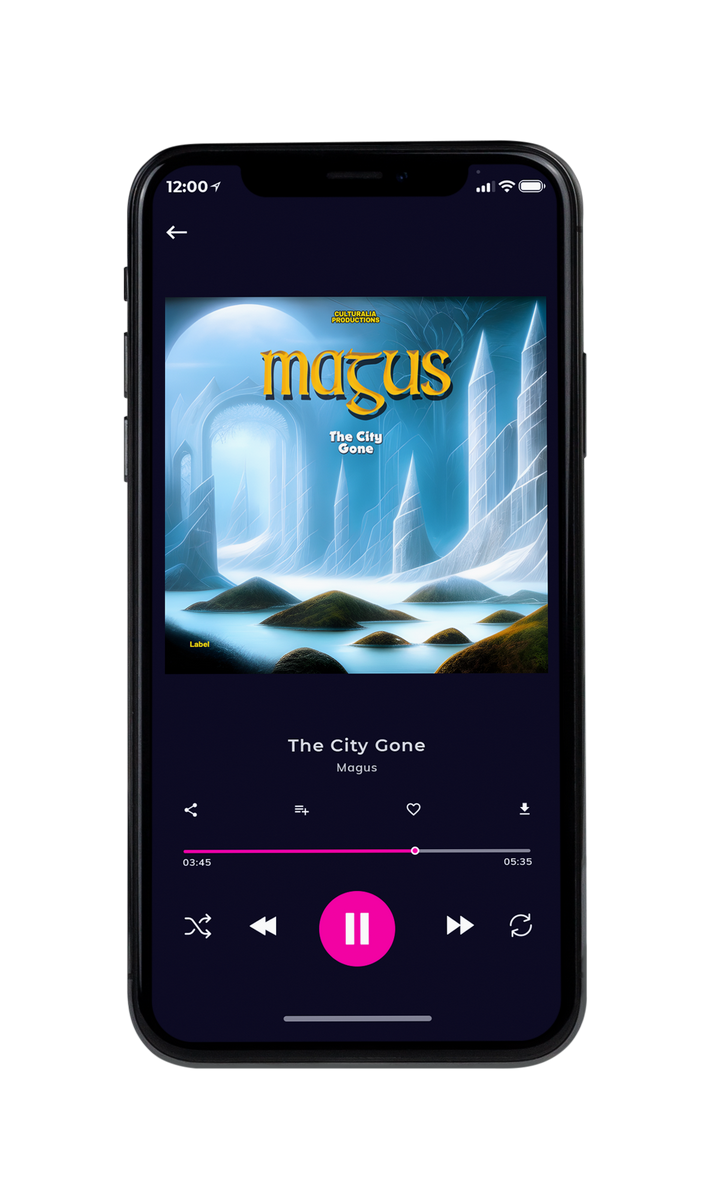Tablet view of Premade Heavy Metal & Gothic Metal Album Cover - Polo Blue #23222 | AlbumArtZone*