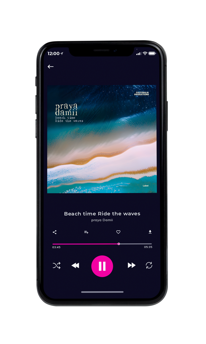Tablet view of Premade EDM, House & Dub Album Cover - Soft Amber #23241 | AlbumArtZone*