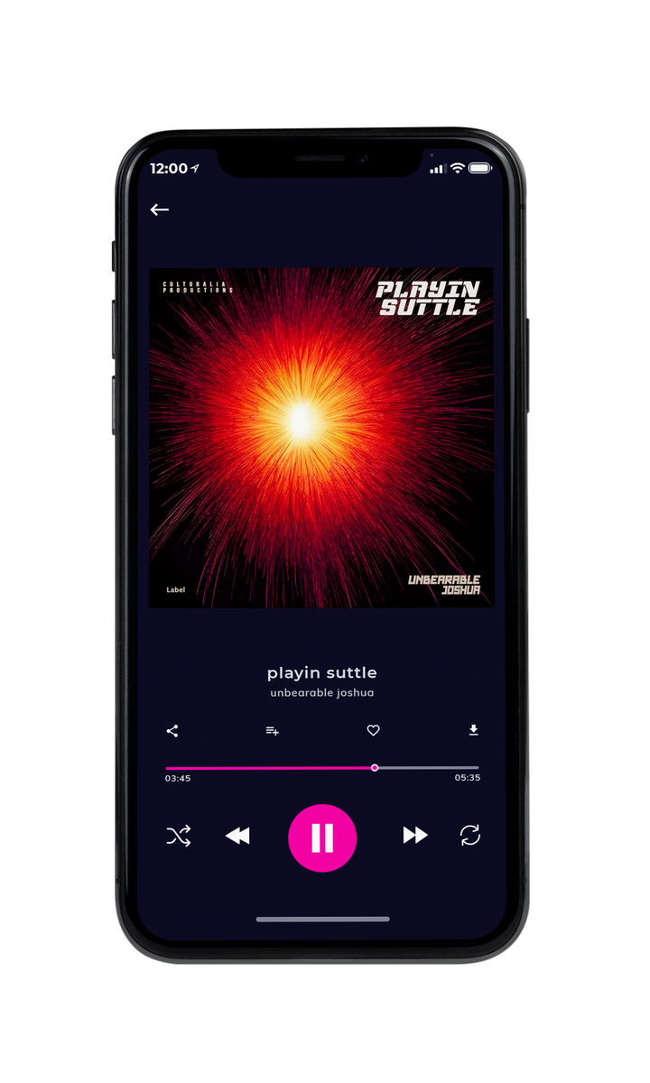Tablet view of Premade EDM, House & Dub Album Cover - Red Damask #23249 | AlbumArtZone*