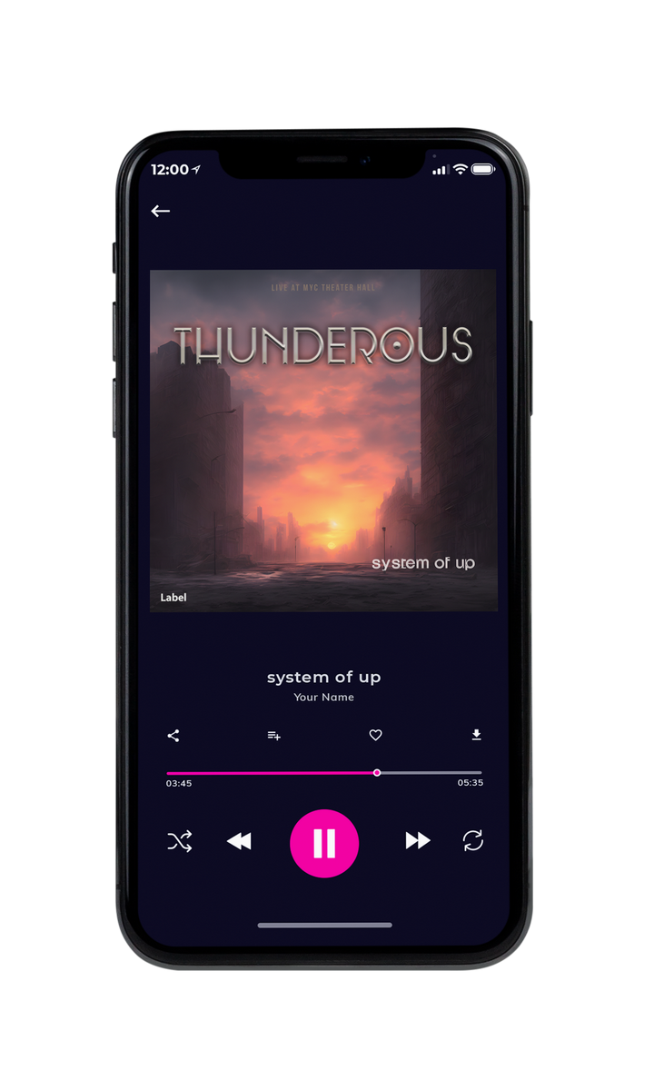 Tablet view of Premade Heavy Metal & Gothic Metal Album Cover - Matterhorn #23310 | AlbumArtZone*