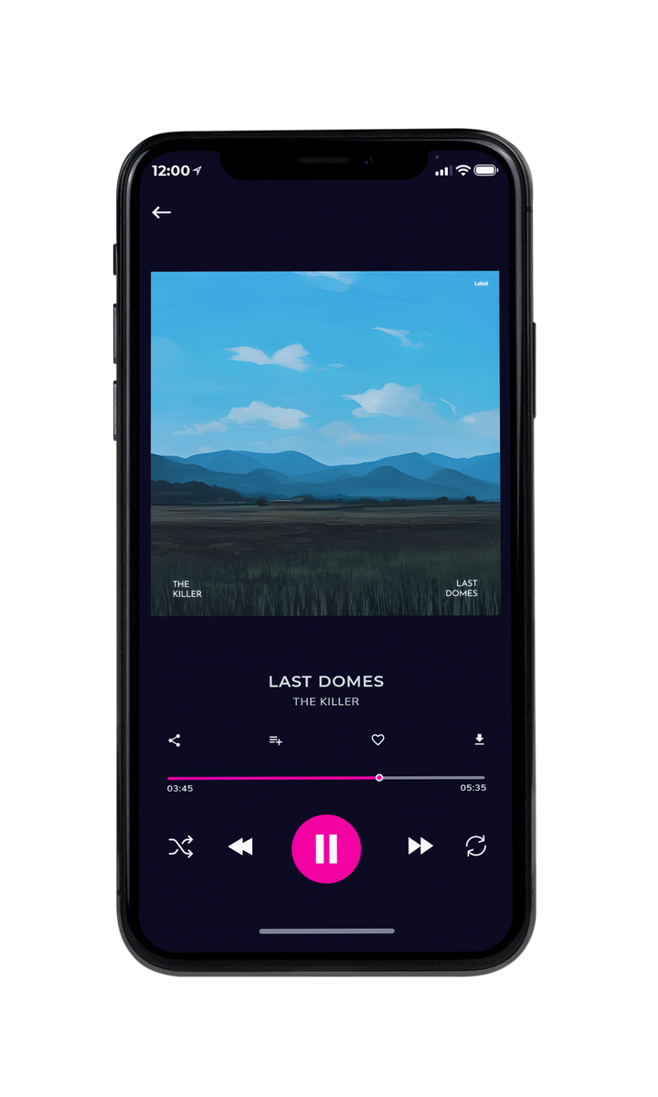 Tablet view of Premade EDM, House & Dub Album Cover - Danube #23319 | AlbumArtZone*