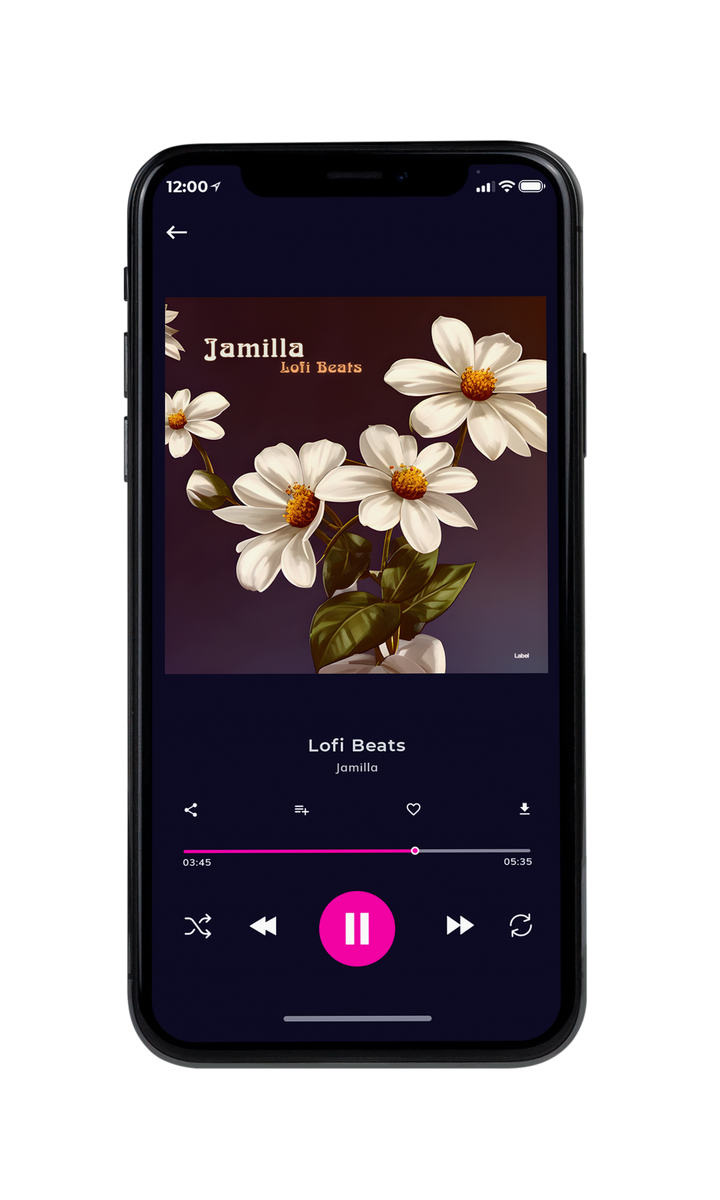 Tablet view of Premade Electronica & Ambient Album Cover - Grain Brown #23336 | AlbumArtZone*