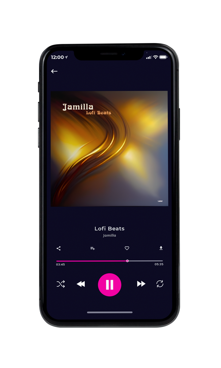 Tablet view of Premade Electronica & Ambient Album Cover - Millbrook #23337 | AlbumArtZone*