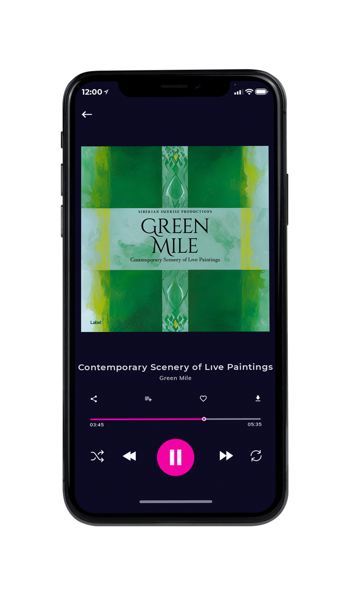 Tablet view of Premade Contemporary Music Album Cover - Hippie Green #23362 | AlbumArtZone*