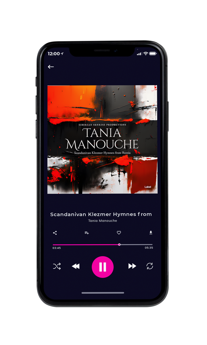 Tablet view of Premade Contemporary Music Album Cover - Apricot #23397 | AlbumArtZone*