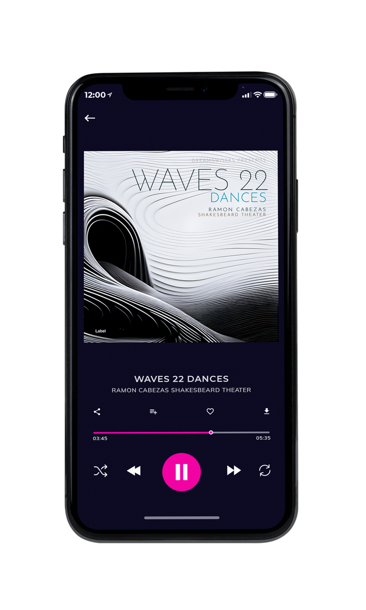 Tablet view of Premade Contemporary Music Album Cover - Iron #23471 | AlbumArtZone*
