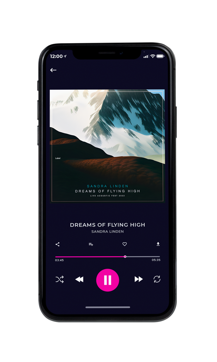Tablet view of Premade Indie & Folk Music Album Cover - Outer Space #23493 | AlbumArtZone*