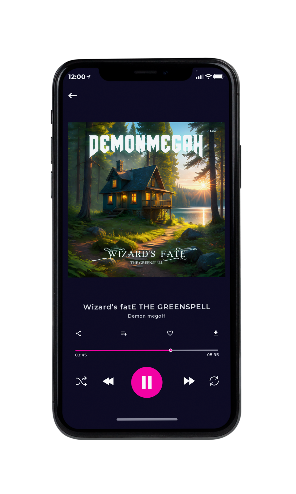 Tablet view of Premade Podcast Album Cover - Heavy Metal #23563 | AlbumArtZone*
