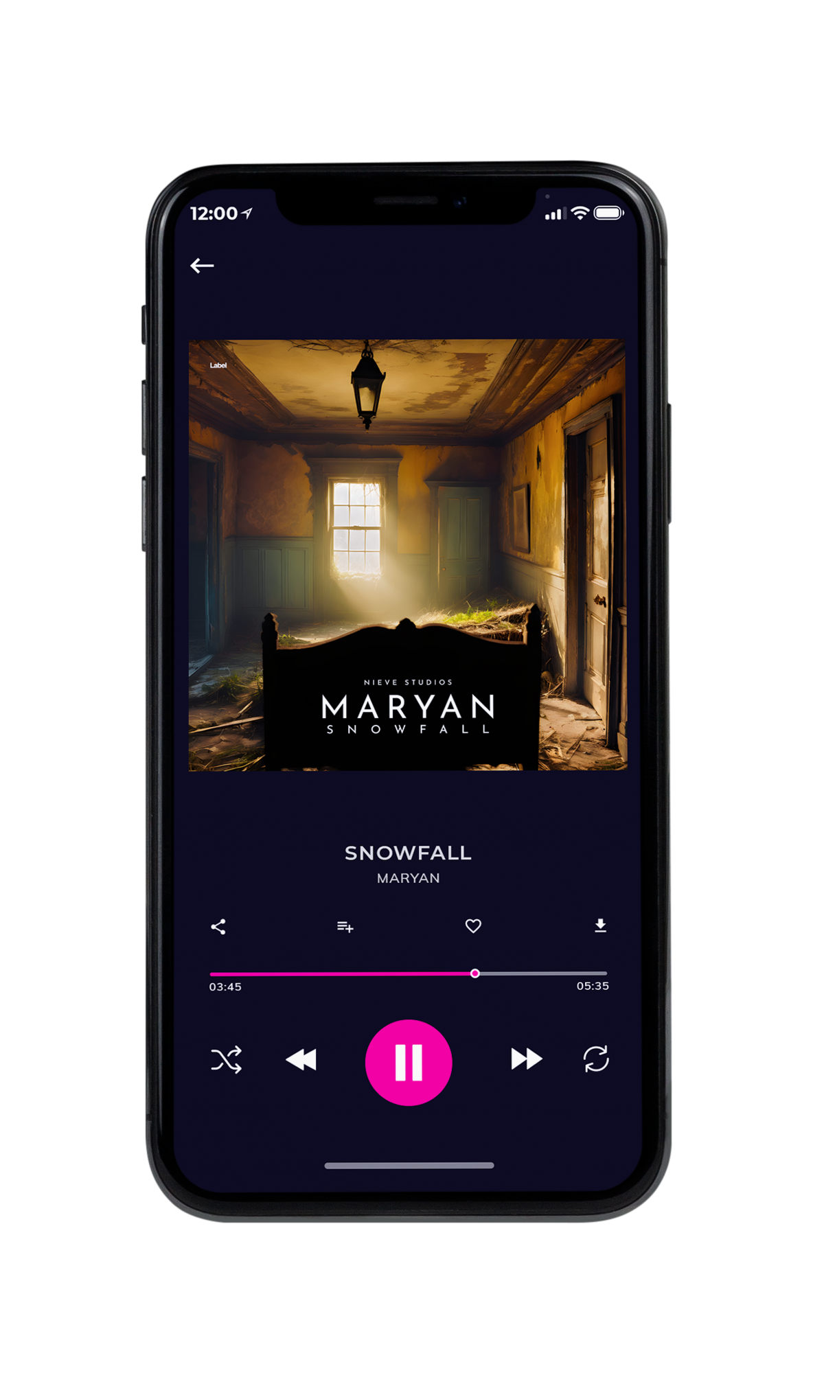 Tablet view of Premade Podcast Album Cover - Oil #23580 | AlbumArtZone*