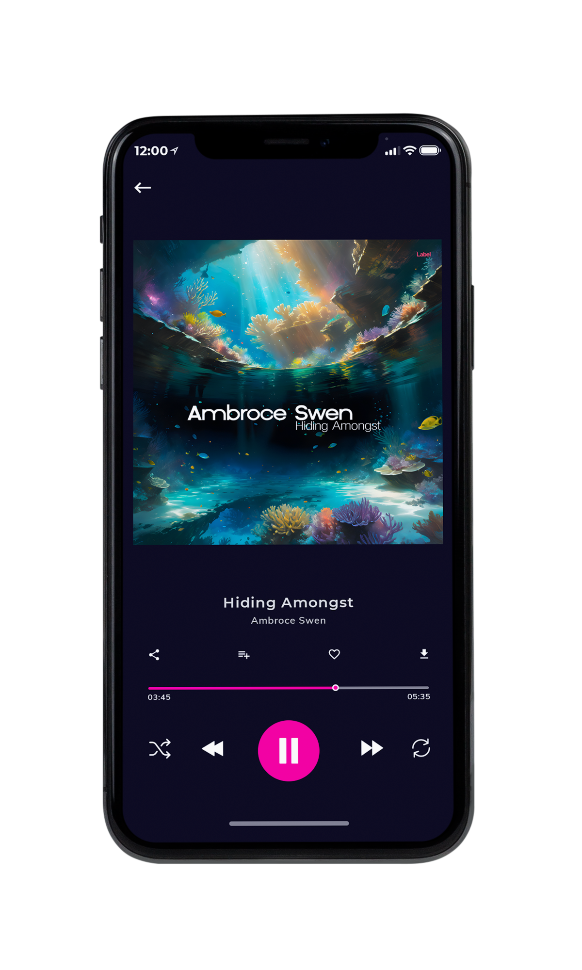 Tablet view of Premade Music for Children Album Cover - Te Papa Green #23611 | AlbumArtZone*