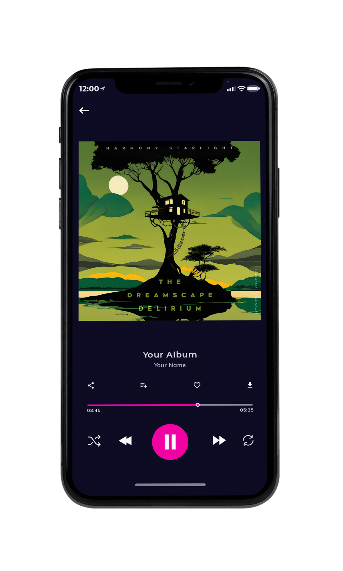 Tablet view of Premade Music for Children Album Cover - Pesto #23623 | AlbumArtZone*